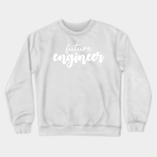 Future Engineer - White Crewneck Sweatshirt